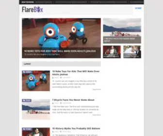 Flarebox.info(Outstanding News) Screenshot