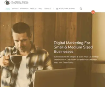 Flarecom.com.au(Digital Marketing Agency for Small Businesses) Screenshot