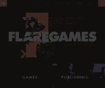 Flaregames.com(F2P Mobile Games Publisher) Screenshot