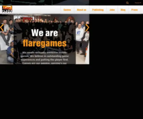 Flaregames.net(Flaregames) Screenshot