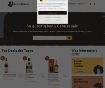 Flaschendeals.de(Schnäppchen & Angebote für Whisky und Rum) Screenshot