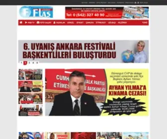 Flasgazetesi.com.tr(Ankara'nın) Screenshot