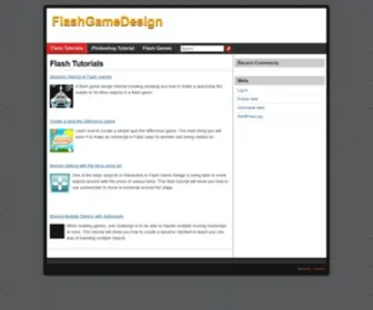 Flash-Game-Design.com(Flash Game Design) Screenshot