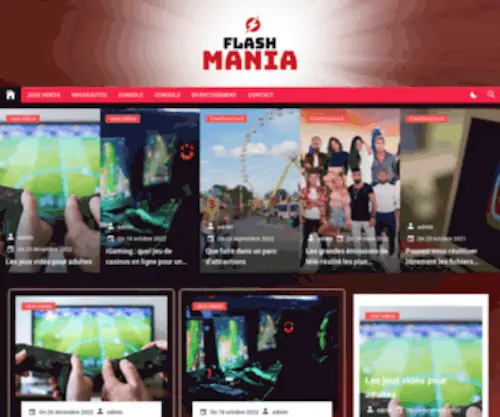 Flash-Mania.com(Flash Mania) Screenshot