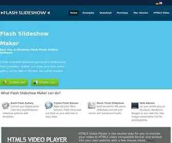 Flash-Slideshow-Maker.com(Flash Slideshow Maker) Screenshot