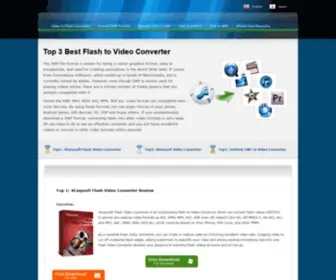 Flash-Video-Converter.com(Top 3 Best Flash to Video Converter) Screenshot
