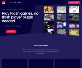 Flash.pm(Web Browser build for Flash Player) Screenshot