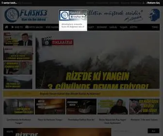 Flash53.com(Rize Haberleri) Screenshot