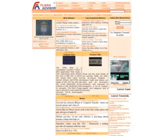 Flashadvisor.com(Flash Tutorials) Screenshot