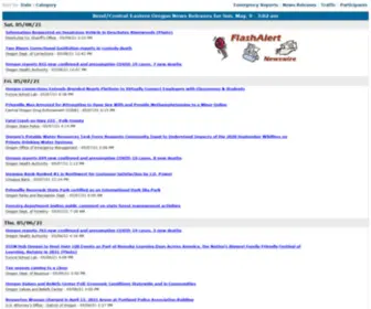 Flashalertbend.net(Press Releases) Screenshot