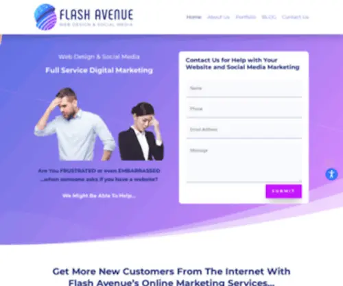 Flashavenue.com(Web Design in York PA) Screenshot