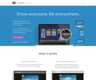 Flashbackconnect.com(FlashBack Connect) Screenshot