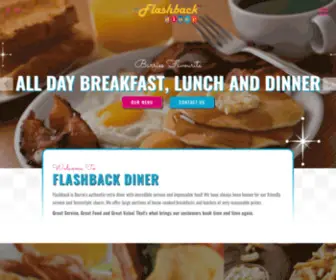 Flashbackdiner.ca(Barrie Retro Breakfast Restaurant) Screenshot