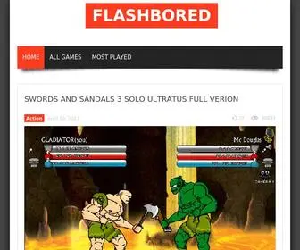 Flashbored.com(A collection of the best flash games ever made) Screenshot