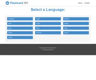 Flashcard101.com(Flashcard 101) Screenshot