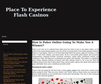 Flashcasinotables.com(Jackpots) Screenshot