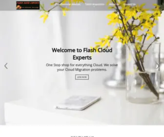 Flashcloudexperts.com(Cloud (Private) Screenshot