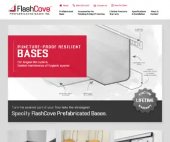 Flashcove.com(FlashCove Prefabricated Bases Inc) Screenshot