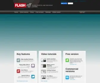 Flasheff.com(Flash effects) Screenshot