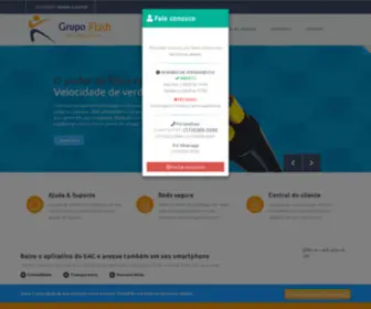 Flashfibra.com.br(Flash Fibra) Screenshot