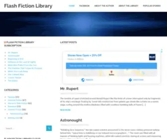 Flashfictionlibrary.com(Fast Fiction On) Screenshot