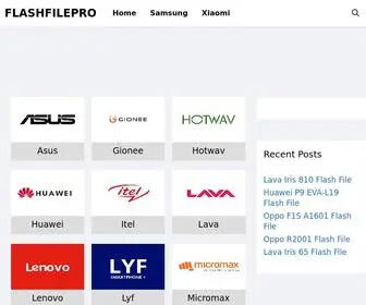 Flashfilepro.com(Android Stock ROM Download Center) Screenshot