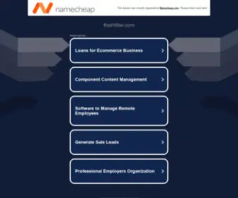 Flashfiller.com(flashfiller) Screenshot