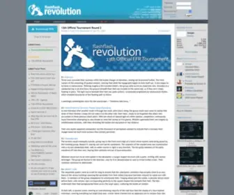 Flashflashrevolution.com(FFR) Screenshot