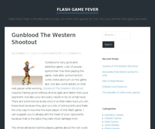 Flashgamefever.com Screenshot