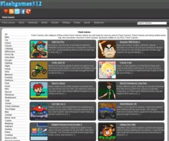 Flashgames312.com(Flash Games) Screenshot