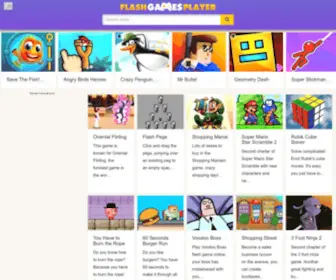 Flashgamesplayer.com(Flash Games Player) Screenshot