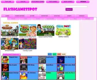 Flashgamesspot.com(Play free online flash games) Screenshot