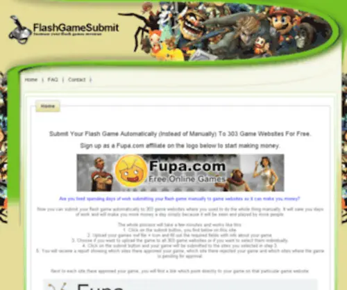 Flashgamesubmit.com(Flashgamesubmit) Screenshot