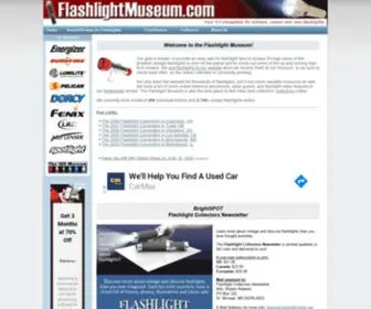 Flashlightmuseum.com(Flashlight Museum) Screenshot