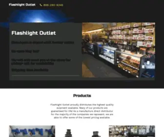 Flashlightoutlet.com(Flashlight Outlet) Screenshot