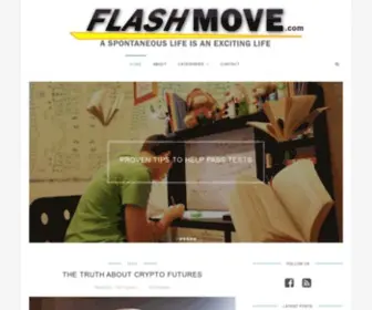 Flashmove.com(A Lifestyle Blog) Screenshot