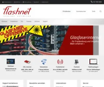 Flashnet.at(Privatkunden) Screenshot