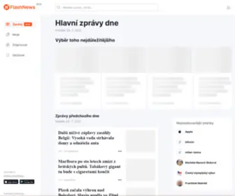 Flashnews.com(Hlavní zprávy) Screenshot