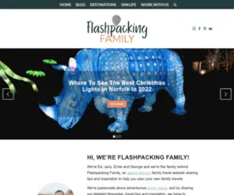 Flashpackingfamily.com(Flashpacking Family Travel) Screenshot