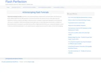 Flashperfection.com(Flash Tutorials) Screenshot