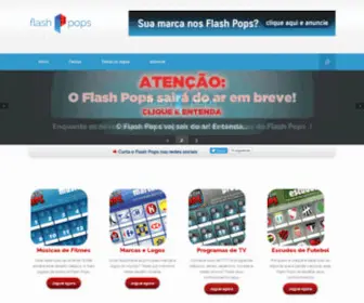 Flashpops.com.br(Flash Pops) Screenshot