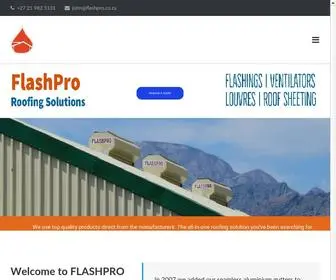 Flashpro.co.za(Flashpro Roofing) Screenshot