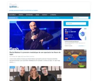 Flashquebec.info(Nouvelles) Screenshot