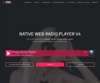 Flashradio.info(Luna Radio Player Plugin) Screenshot