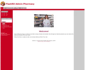 Flashrx.com(FlashRX Admin Pharmacy) Screenshot