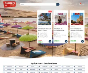 Flashsales.travel(Flashsales travel) Screenshot