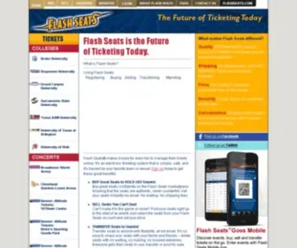 Flashseats.com(Flash Seats Tickets) Screenshot