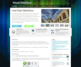 Flashslideshow-Maker.com(Flash Slideshow Maker) Screenshot