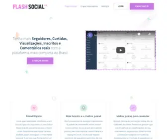 Flashsocial.net(Flash Social) Screenshot