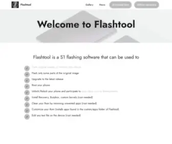 Flashtool.net(Flashtool) Screenshot